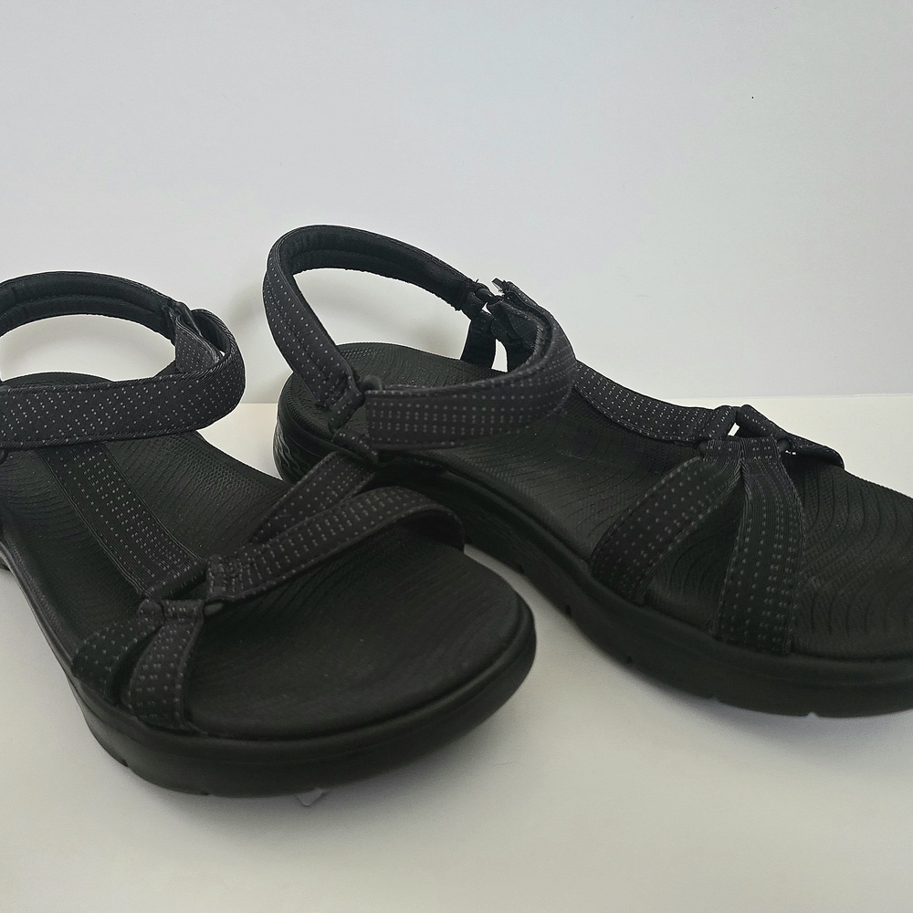 Women's Sketchers Black Sandals